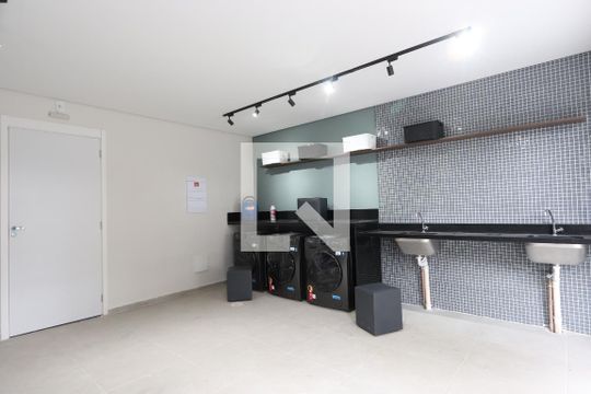 Área comum - Academia de kitnet/studio à venda com 1 quarto, 28m² em Vila Ema, São Paulo