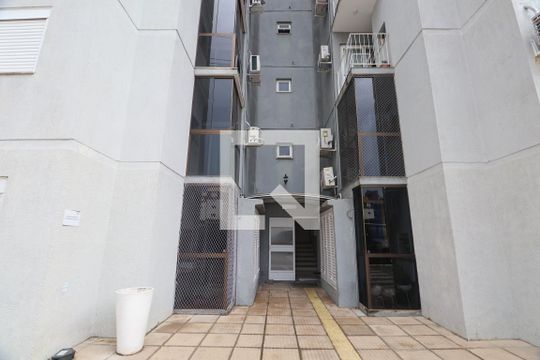 Fachada do bloco de apartamento à venda com 3 quartos, 63m² em Igara, Canoas