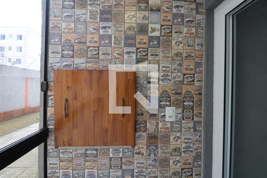 Sacada e churrasqueira  de apartamento à venda com 3 quartos, 63m² em Igara, Canoas