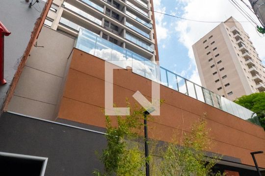 Fachada do Prédio de apartamento à venda com 1 quarto, 45m² em Vila Clementino, São Paulo