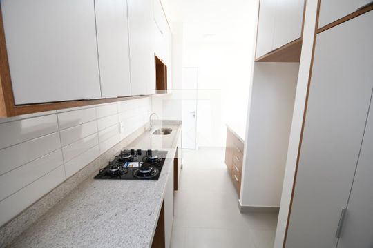 Cozinha de apartamento à venda com 2 quartos, 58m² em Jardim Sao Carlos, Campinas