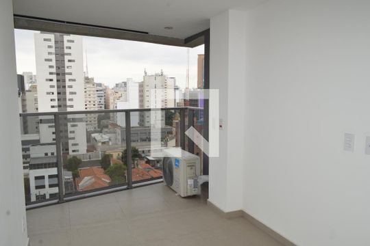 Varanda de apartamento para alugar com 2 quartos, 47m² em Paraíso, São Paulo