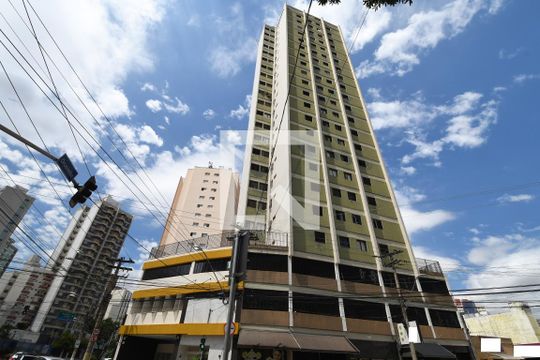 Fachada do Prédio de apartamento para alugar com 1 quarto, 50m² em Vila Itapura, Campinas