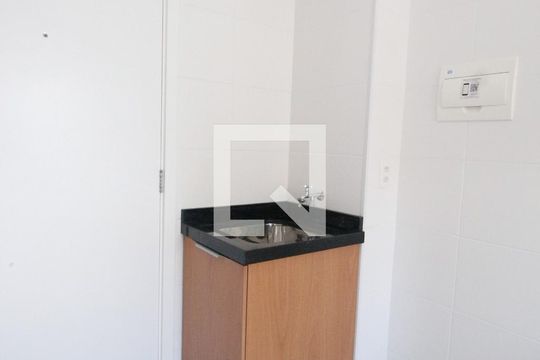 Sala / Cozinha / Área de Serviço de apartamento à venda com 2 quartos, 55m² em Cidade Auxiliadora, São Paulo