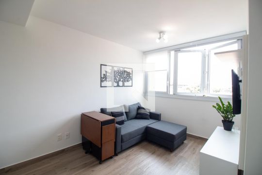 Sala de apartamento à venda com 2 quartos, 48m² em Vila Sao Francisco (zona Sul), São Paulo