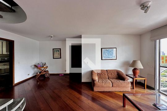 Sala de apartamento à venda com 3 quartos, 280m² em Brooklin, São Paulo