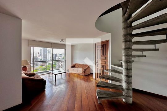 Sala de apartamento à venda com 3 quartos, 280m² em Brooklin, São Paulo