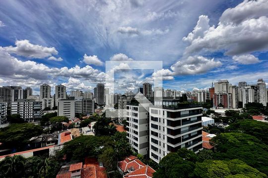 Vista de apartamento à venda com 3 quartos, 280m² em Brooklin, São Paulo
