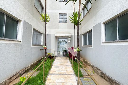 Área comum de apartamento à venda com 2 quartos, 48m² em Califórnia, Belo Horizonte