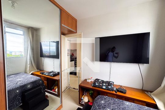 Quarto 2 de apartamento à venda com 2 quartos, 48m² em Califórnia, Belo Horizonte