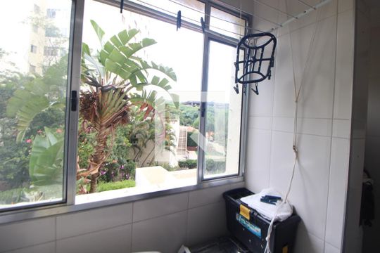 Área de Serviço de apartamento à venda com 2 quartos, 60m² em Jardim Paraiso, São Paulo