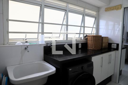 Área de Serviço de apartamento à venda com 3 quartos, 132m² em Chácara Inglesa, São Paulo