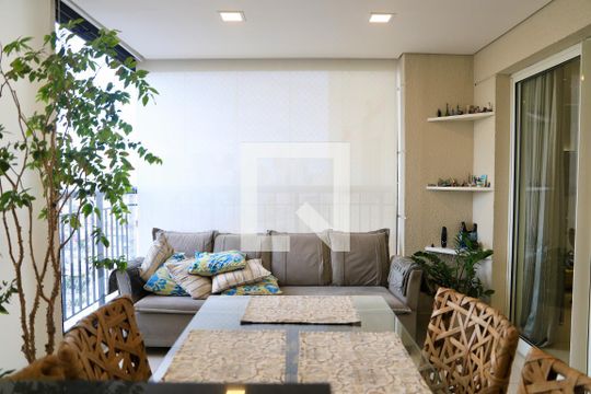 Sacada de apartamento à venda com 3 quartos, 132m² em Chácara Inglesa, São Paulo