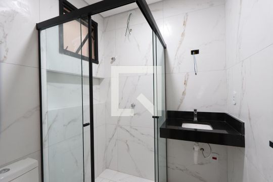 Banheiro da Suíte  de casa à venda com 3 quartos, 155m² em Vila Carrão, São Paulo