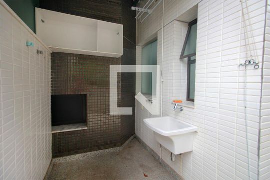 Área de Serviço de apartamento à venda com 2 quartos, 95m² em Serra, Belo Horizonte