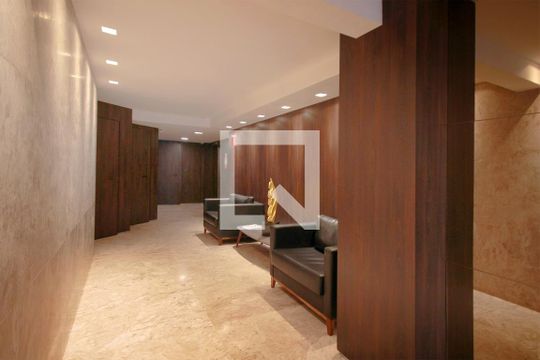 Área comum - Hall social de apartamento à venda com 2 quartos, 95m² em Serra, Belo Horizonte