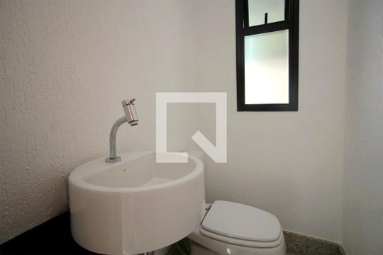 Lavabo da Sala de apartamento à venda com 2 quartos, 95m² em Serra, Belo Horizonte