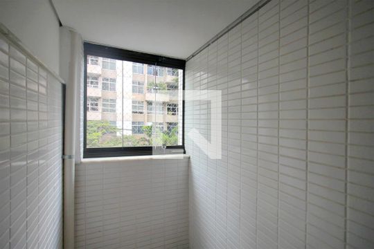 Varanda da Suite de apartamento à venda com 2 quartos, 95m² em Serra, Belo Horizonte