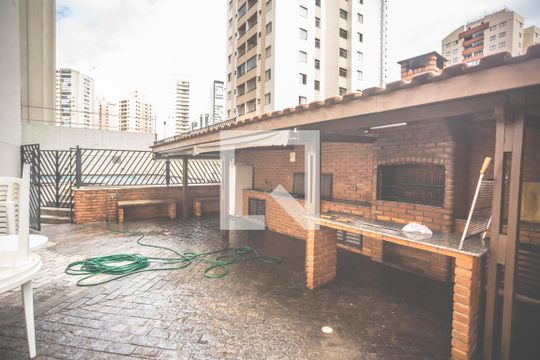 Área comum - Churrasqueira de apartamento à venda com 2 quartos, 59m² em Bosque da Saúde, São Paulo