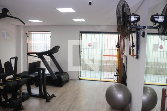 Área comum - Academia de apartamento à venda com 3 quartos, 124m² em Santo Antônio, São Caetano do Sul