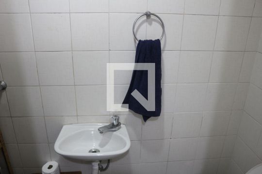 Lavabo 1 de apartamento à venda com 3 quartos, 124m² em Santo Antônio, São Caetano do Sul