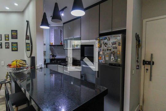 Cozinha de apartamento à venda com 2 quartos, 70m² em Vila Prudente, São Paulo