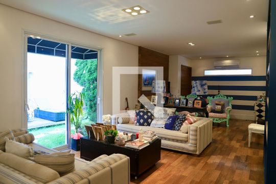 Sala de casa para alugar com 3 quartos, 450m² em Indianópolis, São Paulo