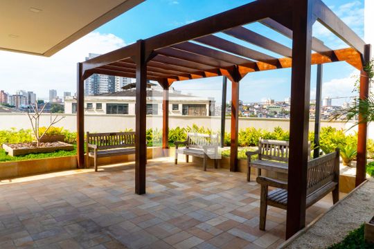 Área comum de apartamento à venda com 2 quartos, 57m² em Jardim Prudência, São Paulo