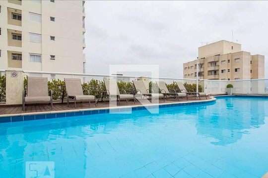 Área comum - Piscina de apartamento para alugar com 1 quarto, 42m² em Barra Funda, São Paulo