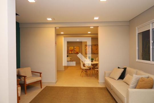 Área comum - Salão de festas de apartamento para alugar com 2 quartos, 33m² em Vila Nova Curuca, São Paulo