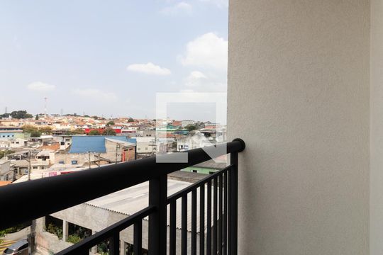 Sacada da Sala de apartamento à venda com 2 quartos, 45m² em Jardim Maringá, São Paulo