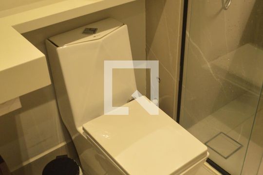 Banheiro de apartamento à venda com 1 quarto, 46m² em Maranhão, São Paulo