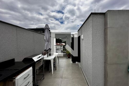 Terraço de casa de condomínio à venda com 1 quarto, 105m² em Brooklin Novo, São Paulo