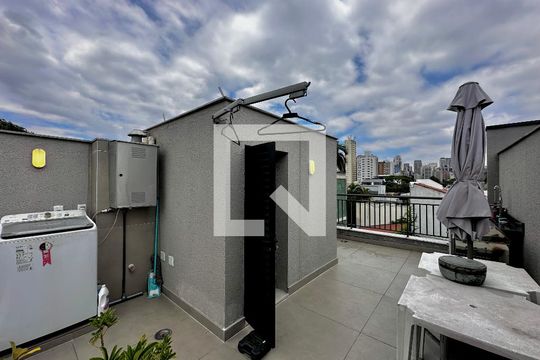 Terraço de casa de condomínio à venda com 1 quarto, 105m² em Brooklin Novo, São Paulo