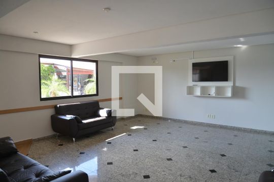 Área comum - Salão de festas de apartamento para alugar com 3 quartos, 90m² em Vila Príncipe de Gales, Santo André