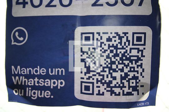 QR CODE de apartamento para alugar com 2 quartos, 55m² em Vila Jordanopolis, São Bernardo do Campo