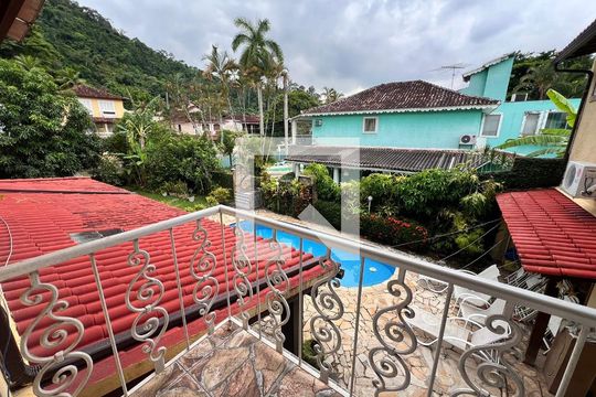 Varanda - Suite 02 de casa de condomínio à venda com 4 quartos, 700m² em Taquara, Rio de Janeiro