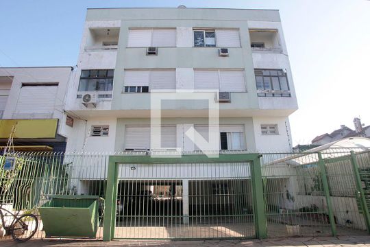 Fachada de apartamento para alugar com 1 quarto, 49m² em São Geraldo, Porto Alegre