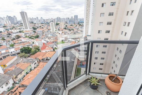 Varanda de apartamento à venda com 3 quartos, 75m² em Vila Brasílio Machado, São Paulo