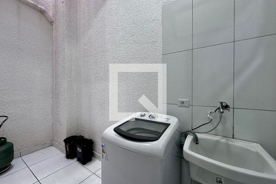 Área de Serviço de apartamento para alugar com 1 quarto, 30m² em Santo Amaro, São Paulo