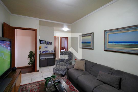 Sala de Estar de apartamento à venda com 3 quartos, 198m² em Santo Antônio, Belo Horizonte