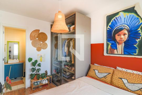 Suíte de apartamento à venda com 1 quarto, 30m² em Vila das Belezas, São Paulo