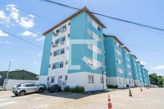 Fachada de apartamento à venda com 2 quartos, 50m² em Vila Nova, Porto Alegre