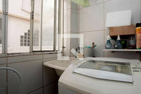 Área de Serviço de apartamento à venda com 1 quarto, 39m² em Floresta, Porto Alegre