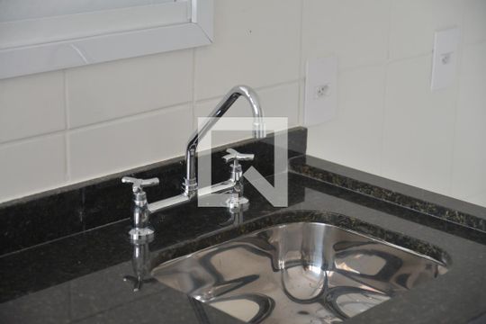 Cozinha de apartamento à venda com 2 quartos, 58m² em Jardim Bela Vista, Santo André