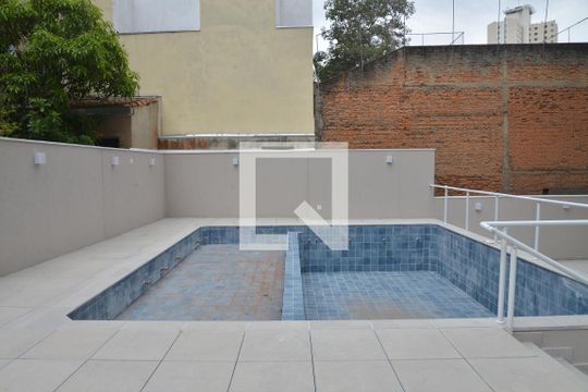 Área comum - Piscina de apartamento à venda com 2 quartos, 58m² em Jardim Bela Vista, Santo André
