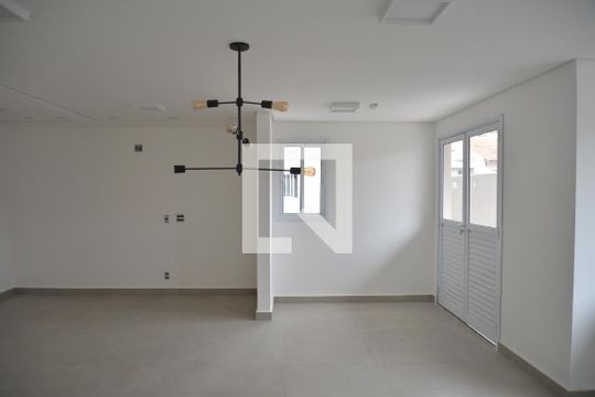 Área comum - Salão de festas de apartamento à venda com 2 quartos, 58m² em Jardim Bela Vista, Santo André