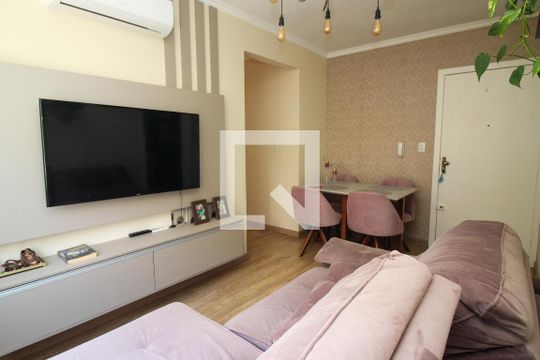 Sala de apartamento para alugar com 3 quartos, 68m² em Vila Nova, Porto Alegre