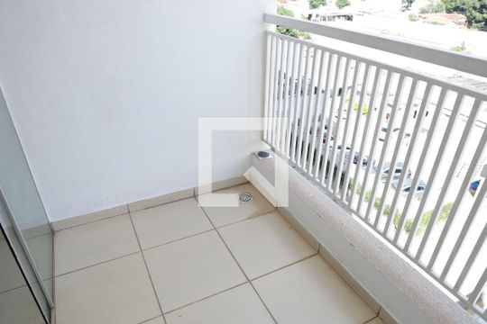 Varanda da Sala de apartamento para alugar com 3 quartos, 77m² em Setor Bueno, Goiânia