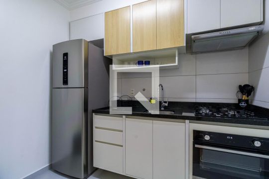 Cozinha de apartamento à venda com 2 quartos, 47m² em Vila Andrade, São Paulo